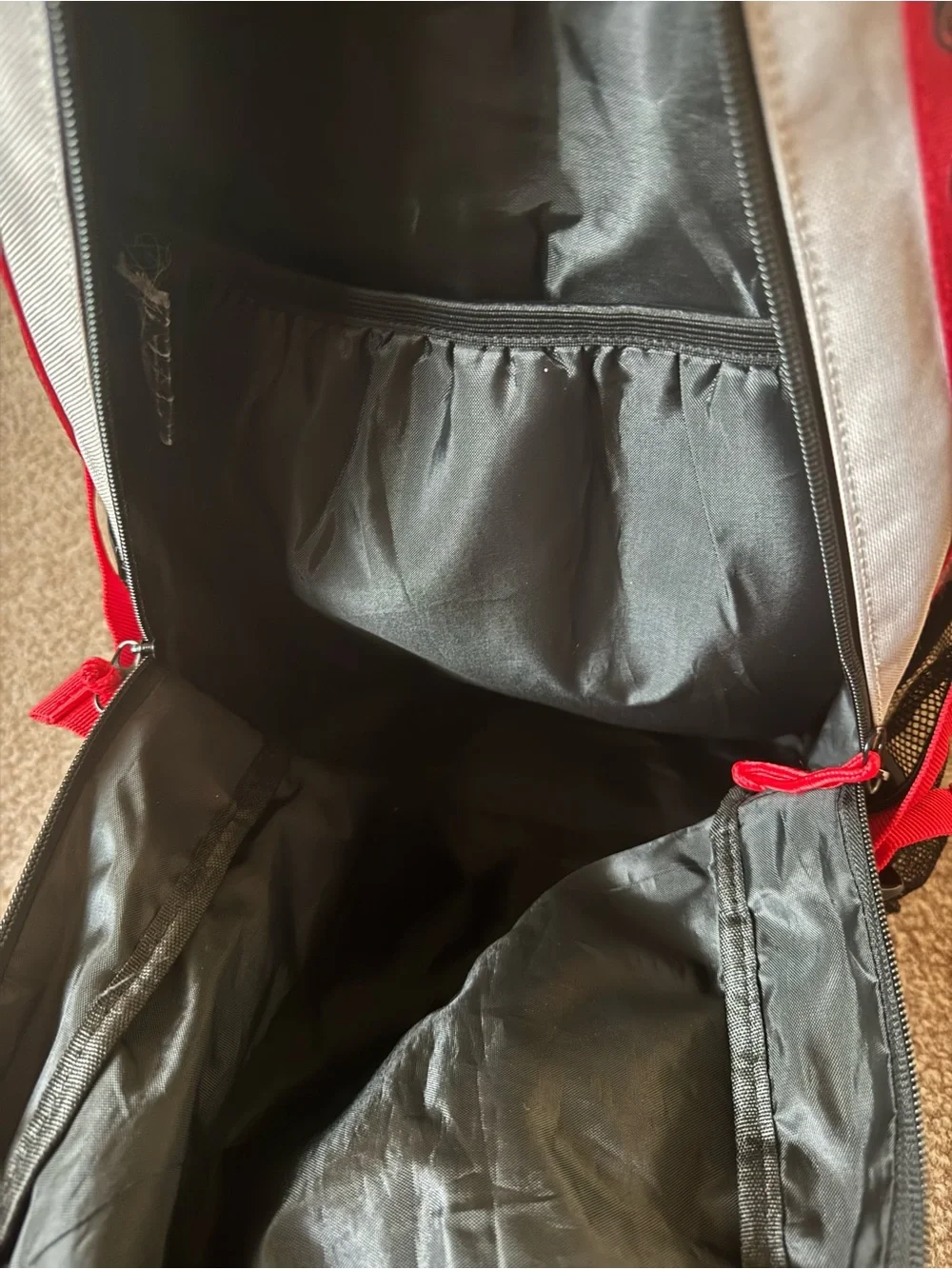 Super Mario Backpack with Red Accents